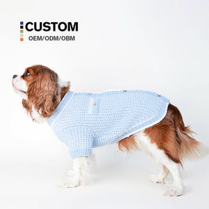 Maglione per cani di lusso classico all'ingrosso maglione per cani di alta qualità in maglia Cardigan alla moda vestiti per animali domestici dal moderno maglione per animali domestici - Product Image 1