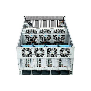 Chasis de Servidor GPU Asrockrack 4.0/5.0 de 8 Tarjetas y 6U con Múltiples RTX 4090 para Juegos e Inteligencia Artificial, Cajas de Ordenador de 8 Tarjetas - Product Image 4