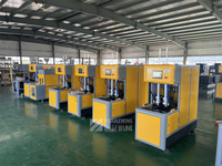 Machine semi-automatique à 1 cavité pour bouteilles chimiques de 5L, 400 BPH, avec four de préformage à chauffage rapide, vente directe d'usine, pour une économie d'énergie
