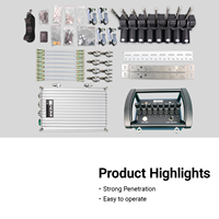 Kit de Control Remoto Hidráulico Universal de 8 Palancas, de Voltaje Amplio 12-24V, para Reequipamiento No Destructivo de Todo Tipo de Maquinaria de Construcción