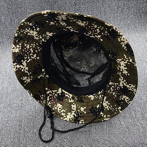 Casquette d'été pour adultes et enfants à larges bords Chapeau de pêcheur camouflage Couverture de protection du visage Pêche en plein air Chapeaux pare-soleil - Product Image 4