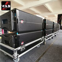 LA-5 Dual 10 pouces 2 voies Line Array Dj Speaker Sound System Outdoor Professional Line Array Set