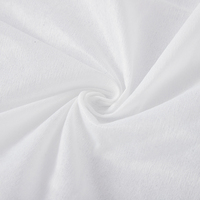Serviettes jetables blanches en gros 50cm*70cm en pâte de bois, serviettes simples professionnelles pour manucure et pédicure