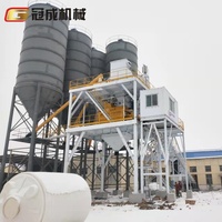 Centrale à béton HZS90 robuste avec écran tactile IPC et système pneumatique complet pour chantier de construction de ponts autoroutiers
