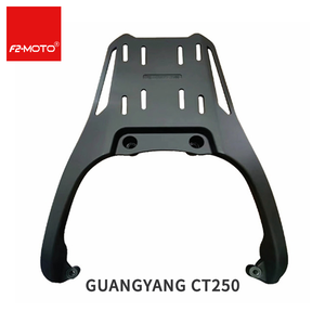 Systèmes de carrosserie de moto Ct250 <span class=keywords><strong>Porte</strong></span>-bagages en alliage d'aluminium avec support métallique arrière - Product Image 1