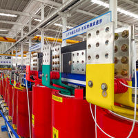 Transformador Trifásico de Tipo Seco de Alto Rendimiento y Ahorro de Energía JZP, Utilizado en Sistemas de Distribución de Energía Industrial