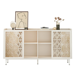 <span class=keywords><strong>Sideboard</strong></span> lưu trữ mộc mạc cửa trượt gỗ rắn tủ phòng khách TV tự chọn và lưu trữ TV đứng sideboards giọng tủ - Product Image 4