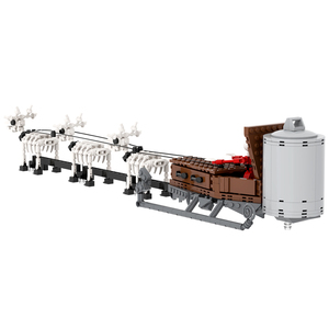701 pièces MOC1564 Skeleton <span class=keywords><strong>Jack</strong></span>'s Christmas Sleigh Bricks Halloween Assemble Educational Collect Building Blocks for Kids Gift Toys - Product Image 5