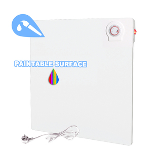 Photos personnalisées Thermostat à distance à convection 425W <span class=keywords><strong>LED</strong></span> électrique ultra-mince <span class=keywords><strong>plat</strong></span> à peindre panneau chauffant en céramique à inertie - Product Image 2