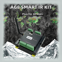 KinCony AG8 ESP32-S3 Contrôleur IR intelligent Module de commutateur intelligent Prise universelle Système de kit pour maison intelligente