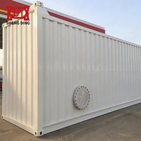 Station de ravitaillement mobile antidéflagrante en conteneur 20FT 40FT, distributeur de diesel et d'essence avec pompe, certifié CE