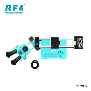 Esencial para Reparación de Teléfonos: <span class=keywords><strong>Microscopio</strong></span> con Zoom RF4 RF-FO33G de 6.5-55X con Soporte de Doble Brazo y Almacenamiento de Tornillos Integrado - Product Image 3