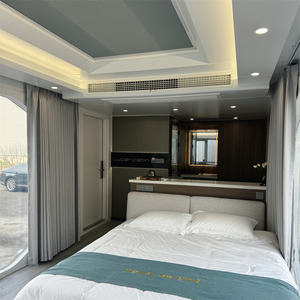 Panneaux solaires en acier imperméable pour maisons modulaires miniatures en <span class=keywords><strong>location</strong></span>, maisons Airbnb, maison capsule, conteneur de maison en provenance de Chine - Product Image 3