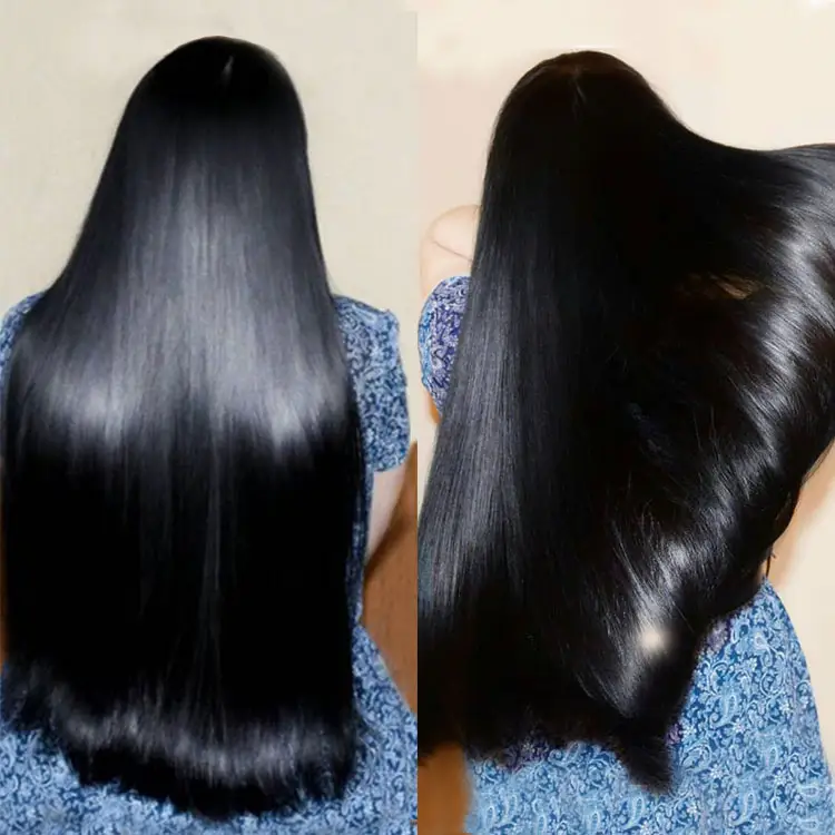 Extensión de cabello crudo vietnamita, cabello rizado/recto vietnamita, los mejores vendedores de cabello virgen vietnamita de Fumi Rubio de Vietnam