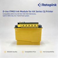 Módulo de tinta Ratopink ITM03 compatible con impresoras CIJ Domino AX 150i/350i/550i con chip RFID, sistema de fluidos I-TechX, nuevo.