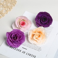 Große Einzelne Rosenblüte aus Seide, Künstliche Blume für DIY Handgefertigte Kränze, Kopfschmuck, Heimdekoration, Hochzeit, Outdoor