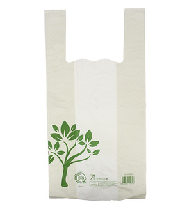 Sac de courses en plastique compostable à prix réduit, sac poubelle en plastique biodégradable Oxo 100% - Product Image 2