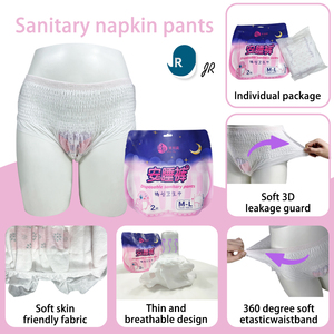 Braguitas Menstruales OEM para Flujo Abundante, Talla M-L, Ropa Interior <span class=keywords><strong>Desechable</strong></span> para Mujeres, Braguitas Posparto, Ropa Interior para el Periodo - Product Image 2