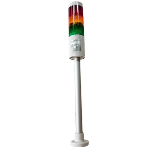 Indicador de Equipo PATLITE Serie LR6 de 24V CC, Plegable, para Montaje en Poste, Carcasa Blanca, Luz Verde, IP65, Diseño con Bloqueo Giratorio, LED Ra95 - Product Image 4