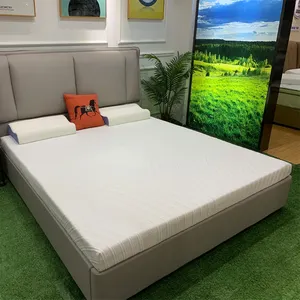 4 inç çin fabrika ucuz fiyat tek kişilik yatak pedi ihracat serin jel bellek köpük yatak şiltesi yatak pedi kutuda