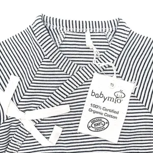 Babymio Best seller bambini pagliaccetto neonato all'ingrosso cotone organico neonato tutina vestiti