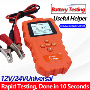 SKYFAVOR BT200 Universal 6V-30V Battery <strong>Tester</strong> 1.5% Accuracy for Lead Acid CCA Capacity <strong>Load</strong> Testing Cranking System Truck - Product Image 3