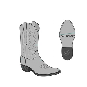 <span class=keywords><strong>Bottes</strong></span> de cow-boy brodées sur mesure OEM, hauteur genou, pour femmes, design western cowgirl, chaîne amovible, hauteur accrue, automne-hiver - Product Image 4