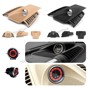 NaviHua <b>for</b> Porsche Cayenne Interior Kit Saddle Modification <b>Car</b> Accessories <b>Speedometer</b> Steering Android Screen Wheel LCD Clock - Product Image 4