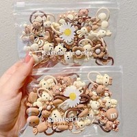 Baby-Haargummis schaden dem Haar nicht, kleine süße Bänder, hohe Elastizität, Mädchen-Haarband, Kinder-Haaraccessoires