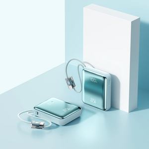 Chargeur à affichage numérique haute capacité 20000mAh avec câble Type C PD22.5W 10000mAh, batterie externe portable pour téléphone - Product Image 4