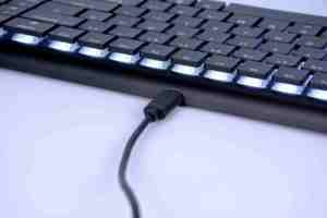 Tùy Chỉnh Chất Lượng Cao Tablet <span class=keywords><strong>Case</strong></span> Cơ Máy Tính Xách Tay Chơi Game Giá Rẻ Bán Buôn Thổ Nhĩ Kỳ Gỗ Tre Bàn Phím Không Dây Với 2 Bàn Phím - Product Image 5