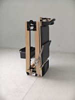 Lit de Pilates Reformer en bois d'érable pliable, réglable et portable, personnalisé pour studio de Pilates et bien-être