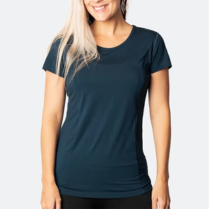 Vêtements de maternité personnalisés pour l'é<span class=keywords><strong>t</strong></span>é <span class=keywords><strong>T</strong></span>-shirts d'<span class=keywords><strong>allaitement</strong></span> respirants avec fermeture éclair <span class=keywords><strong>T</strong></span>-shirts d'<span class=keywords><strong>allaitement</strong></span> à col rond de grande taille - Product Image 6