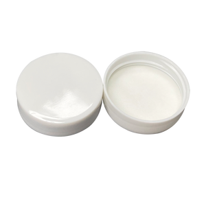 Precio de fábrica Blanco 38/400 Brillante Tamaño grande <span class=keywords><strong>Transporte</strong></span> Sello de plástico Cubierta Gel de ducha PP Tapas de rosca lisas de plástico - Product Image 2