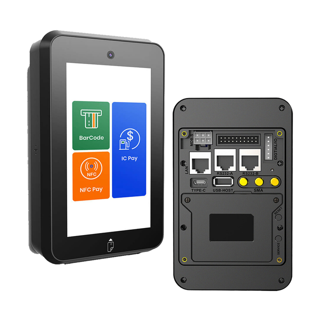 5 Inch MDB Self Kiosk UPT Mobile WIFI Outdoor Self Service Parking Unattended Payment Terminal for Car Wash Mobile Wallet CM30