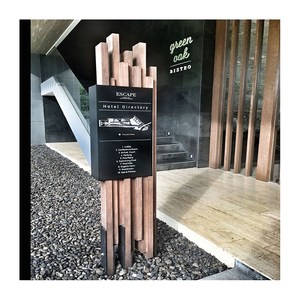 Không Thấm Nước Wayfinding Đăng Board Ngoài Trời Pylon Quảng Cáo Biển Tùy Chỉnh Pylon Đăng - Product Image 1