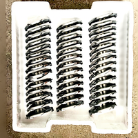 Pince à fil UE10574X00 pour machine à chaîne de bobinage Benninger, type V large, pour créel 4 étoiles, pièces de rechange, accessoires Benninger