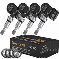 XTOOL Capteur TPMS Métallique TS100-Sensor Outil de Réparation de Pneus Scanner Testeur de Pression des Pneus TPMS Programmation