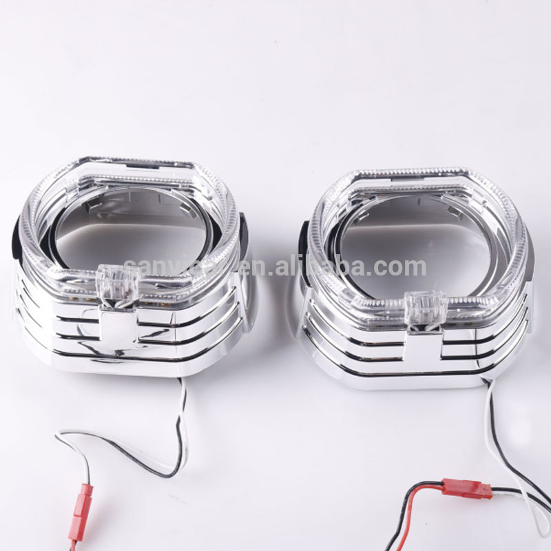 Avec lentille, ampoules et cache angel eyes