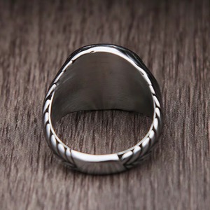 Anillo de Acero Inoxidable con Diseño de Moneda Vintage del Imperio Romano de Julio César, Joyería de Moda para Hombre, Regalo - Product Image 4
