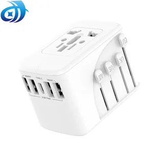 Conversion Plug PD Fast Charge 45W 65W 5USB Multi-function Plug Type c Travel Plug Converter Conversion Socket