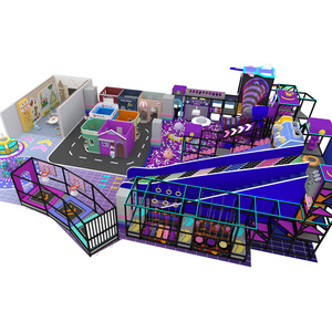 Aire de <span class=keywords><strong>jeux</strong></span> intérieure sur le thème du carnaval personnalisable avec trampolines, toboggans et <span class=keywords><strong>jeux</strong></span> interactifs pour centre de divertissement pour enfants - Product Image 6