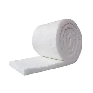 1260 Fireproof Material Refractory Ceramic Fiber Insulation Blanket for Fireplace