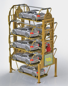 Système de stationnement vertical intelligent à levage rotatif de haute performance, type carrousel, pour parking automobile - Product Image 4