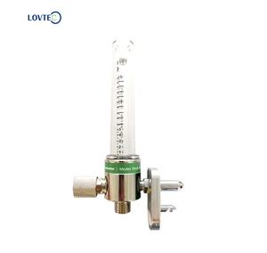 Lovtec גז לחץ להתאים קצב זרימה במלאי חמצן אוויר Oxigen flowmeter מחבר עם אדים בקבוק - Product Image 2