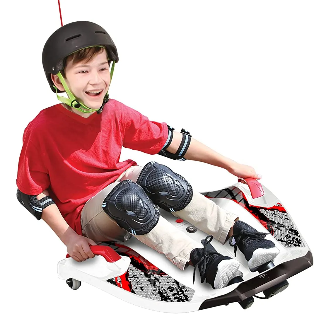 2023 New Rollplay Nighthawk Bolt 12 Volt Ride On Toy for Ages 4-8 with Compact Design for Easy Storage