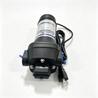Pompa Peningkat Tekanan Air Otomatis Mambaflo FL-33 110V AC Self Priming 35PSI 12.5LPM untuk RV, Caravan, dan Kapal