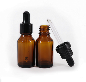 Gotero de cristal redondo <span class=keywords><strong>Boston</strong></span>, botellas de aceite esencial, transparente, azul, ámbar, verde, 15ml, 30ml, 60ml, 120ml, 1oz, 2 - Product Image 5