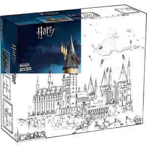 Z 71043 Produit 6020 Ensemble <span class=keywords><strong>de</strong></span> blocs <span class=keywords><strong>de</strong></span> construction Château Magique <span class=keywords><strong>de</strong></span> marque célèbre, grand puzzle <span class=keywords><strong>de</strong></span> collage, jouets en plastique - Product Image 5