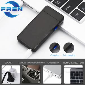 Il fuoco Più Leggero Ricaricabile A Doppio Arco Più Leggero Il Trasporto Del Campione Pistola Accendino con il Laser - Product Image 2